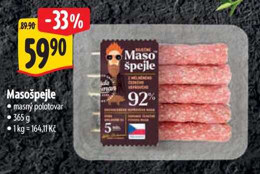 Masošpejle, 365 g 