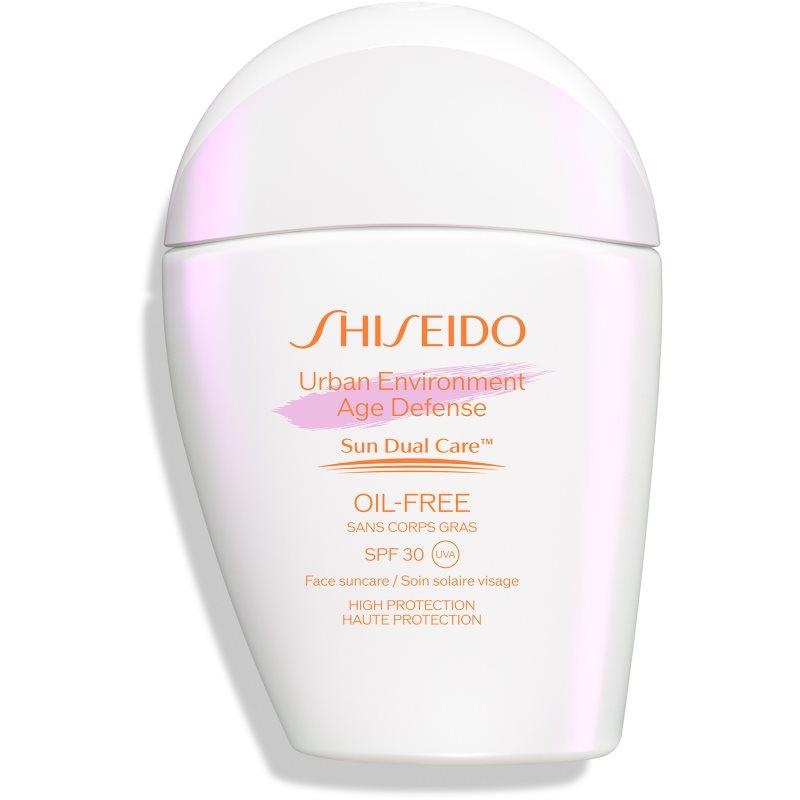 Shiseido Sun Care Urban Environment Age Defense matující opalovací krém na obličej SPF 30 30 ml