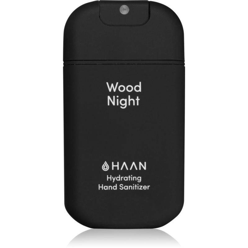 HAAN Hand Care Wood Night čisticí sprej na ruce s antibakteriální přísadou 30 ml