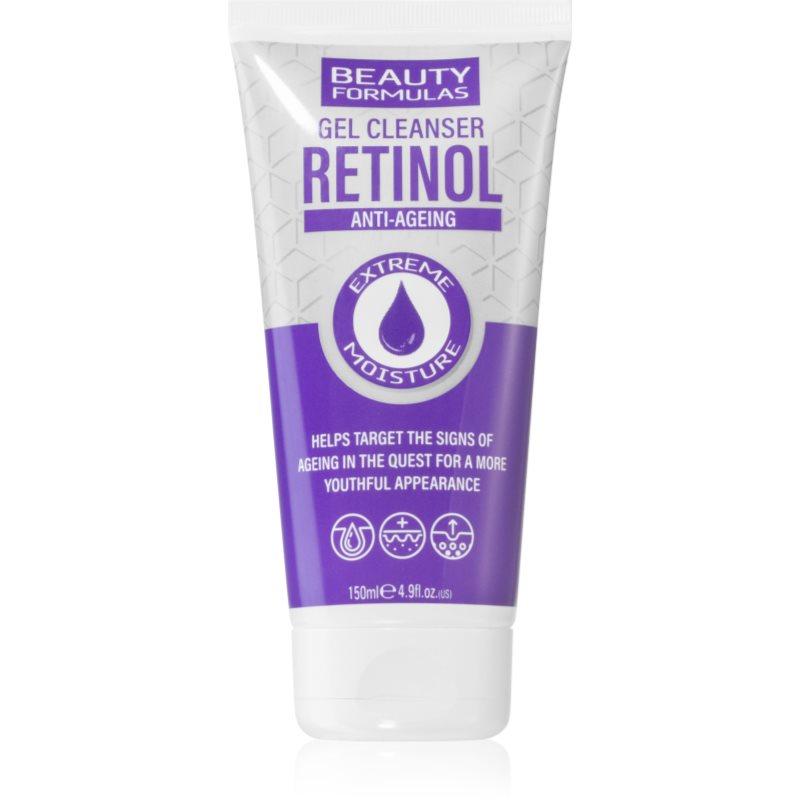Beauty Formulas Retinol hloubkově čisticí gel proti vráskám 150 ml