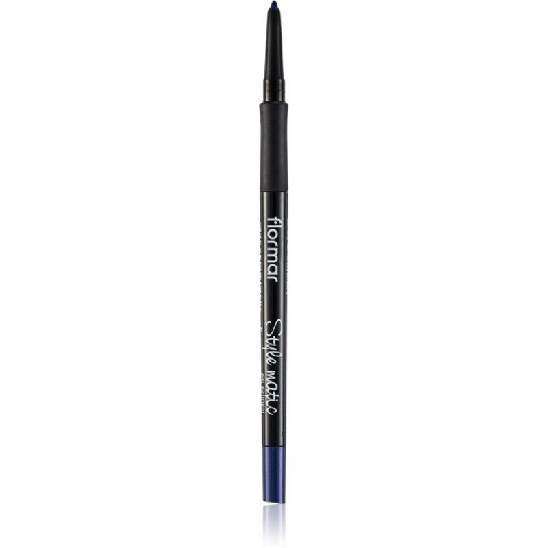 flormar Style Matic Eyeliner automatická tužka na oči voděodolná odstín S05 Blue Velvet 0,35 g