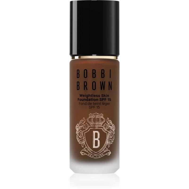 Bobbi Brown Weightless Skin Foundation SPF 15 dlouhotrvající make-up s hydratačním účinkem odstín Cool Chestnut 30 ml