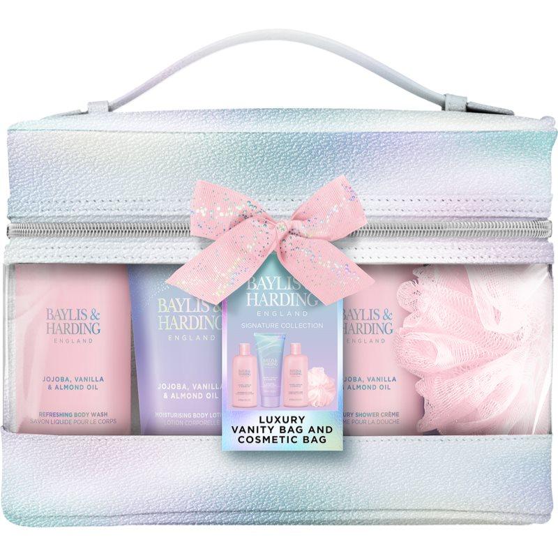 Baylis & Harding Jojoba, Vanilla & Almond Oil dárková sada kosmetická taštička