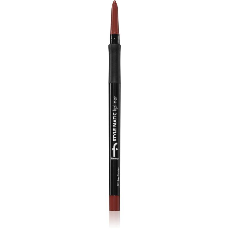 flormar Style Matic Lipliner matná tužka na rty voděodolná odstín 21 Bitter Chocolate 0.35 g