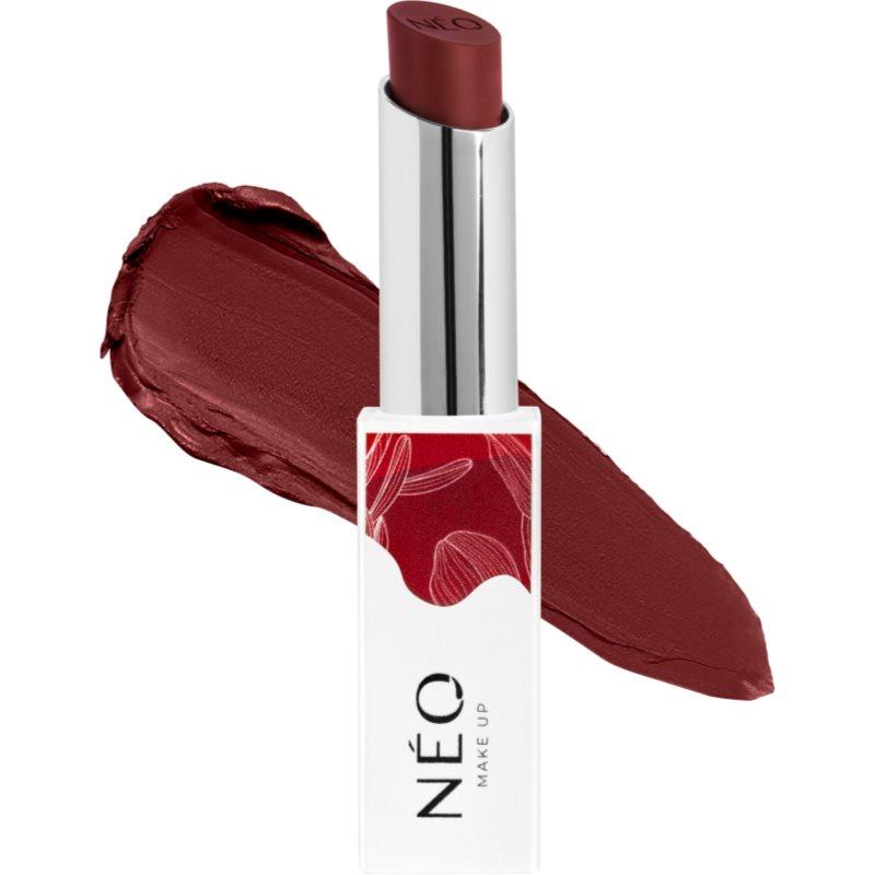 NEO MAKE UP Intense Serum No Transfer Lipstick dlouhotrvající rtěnka s matným efektem odstín 02 Cherry On Top 3.5 g