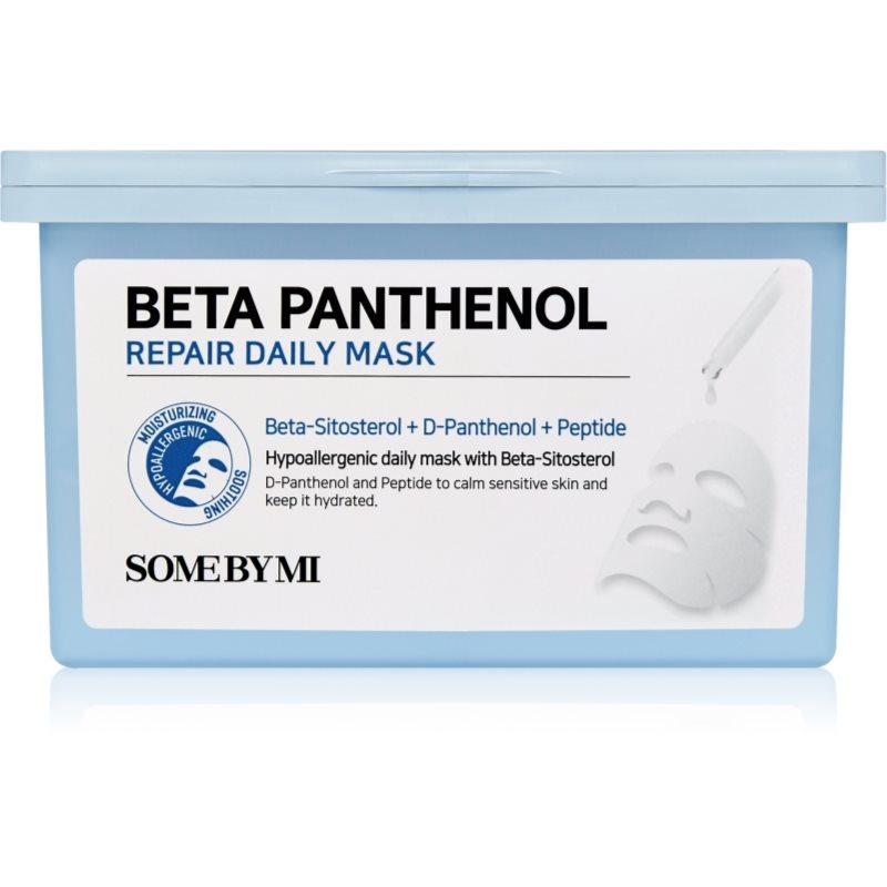 Some By Mi Beta Panthenol Repair zklidňující plátýnková maska velké balení 30 ks