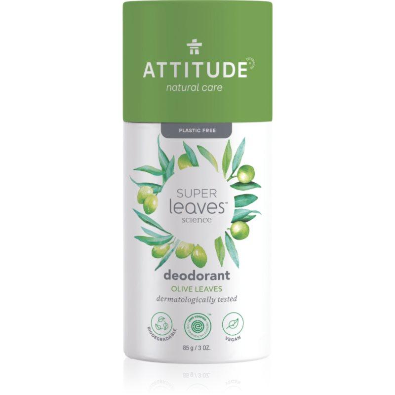 Attitude Super Leaves Olive Leaves tuhý deodorant bez obsahu hliníkových solí 85 g