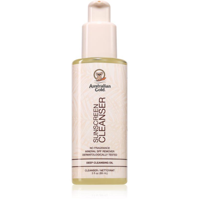 Australian Gold Sunscreen Cleanser odličovač na obličej 89 ml