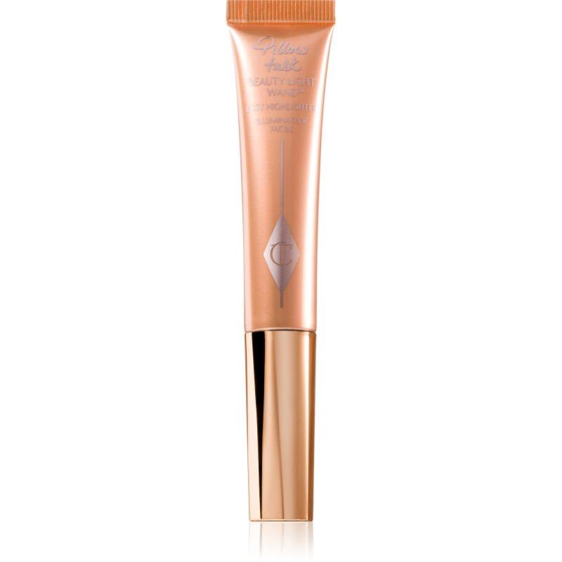 Charlotte Tilbury Beauty Light Wand tekutý rozjasňovač v houbičce odstín Pillow Talk Medium 12 ml