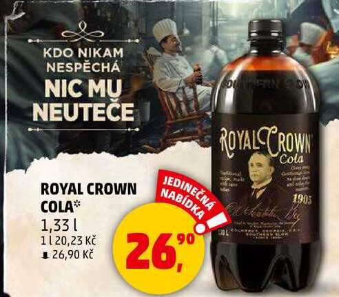 ROYAL CROWN COLA, 1,33 l