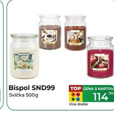 Bispol SND99 Svíčka 500g 