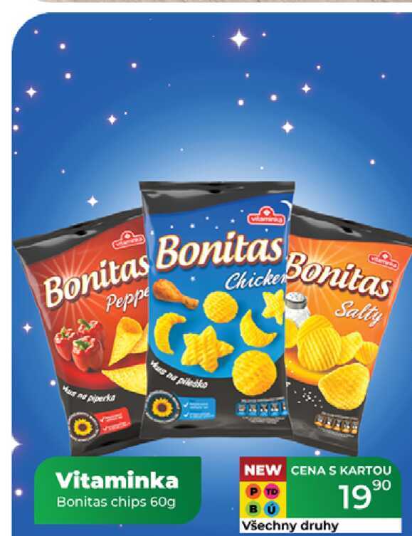 Vitaminka Bonitas chips 60g