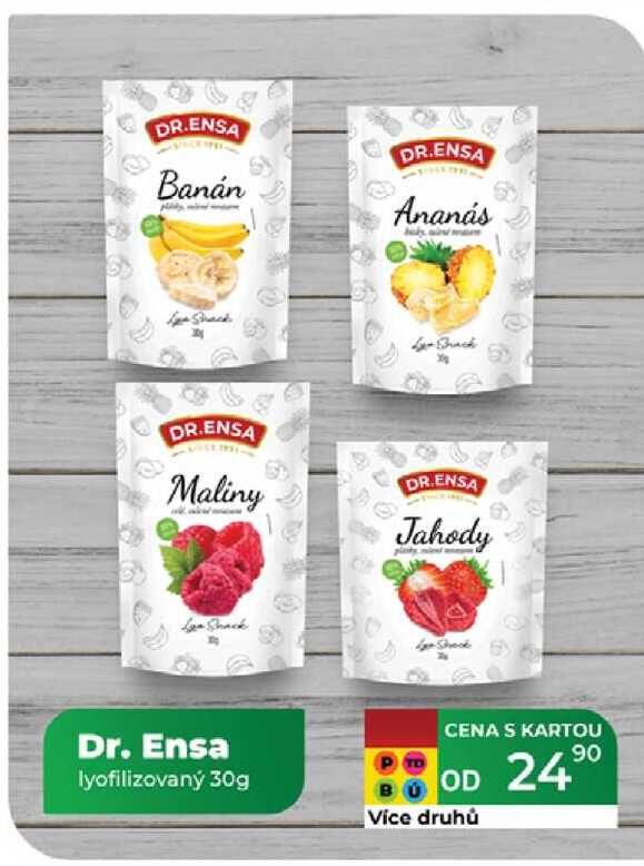Dr. Ensa lyofilizované ovoce 30g