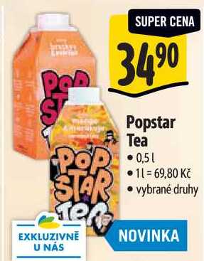 Popstar Tea, 0,5 l