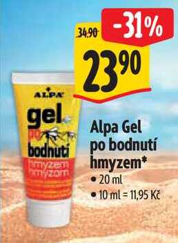 Alpa Gel po bodnutí hmyzem, 20 ml 