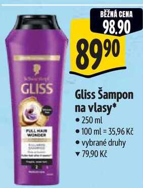 Gliss Šampon na vlasy, 250 ml  