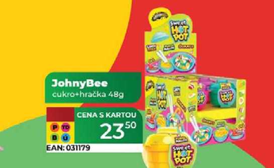 JohnyBee cukro+hračka 48g 