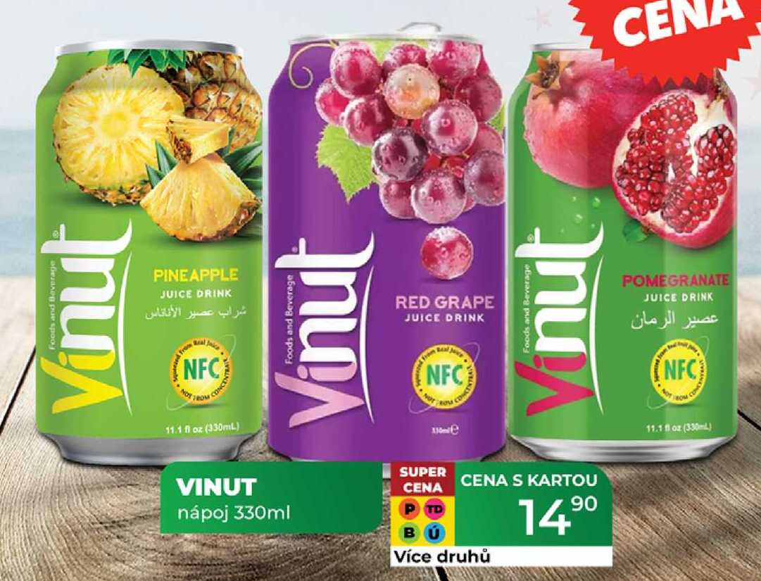 VINUT nápoj 330ml