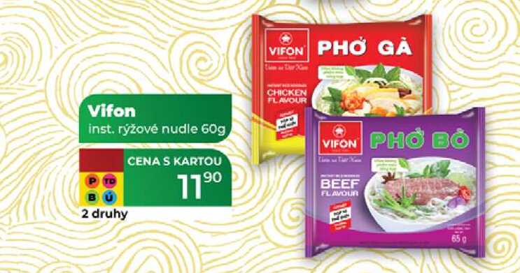 Vifon inst. rýžové nudle 60g