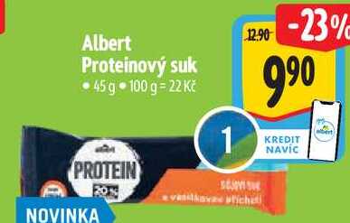 Albert Proteinový suk, 45 g