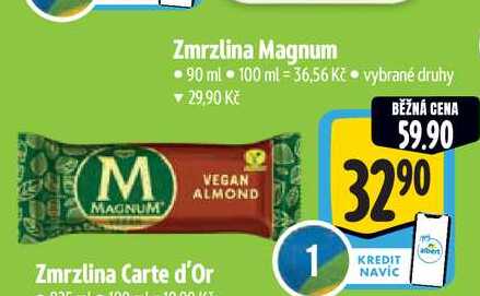 Zmrzlina Magnum 90 ml  