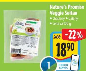 Nature's Promise Veggie Seitan, cena za 100 g 