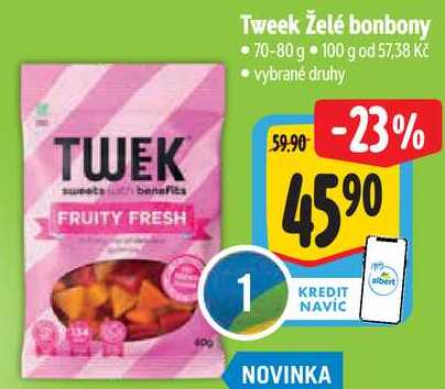 Tweek Želé bonbony, 70-80 g