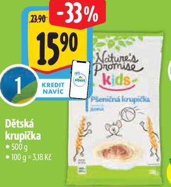 Dětská krupička, 500 g 