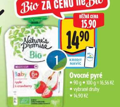  Ovocné pyré 90 g 