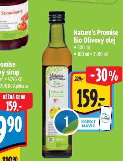  Nature's Promise Bio Olivový olej  500 ml   