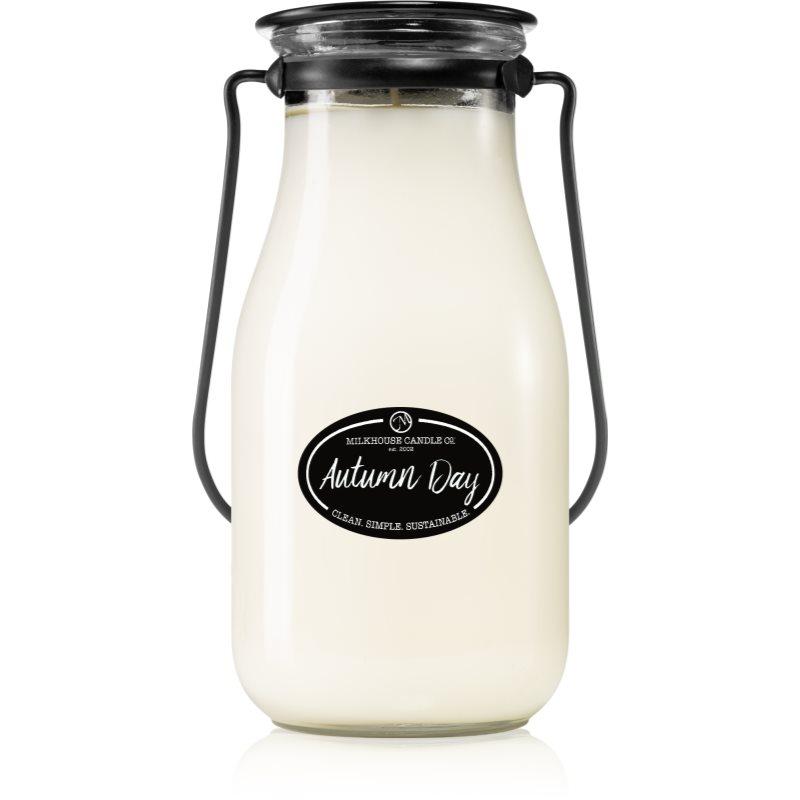 Milkhouse Candle Co. Creamery Autumn Day vonná svíčka Milkbottle 396 g