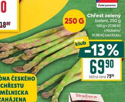 Chřest zelený 250g