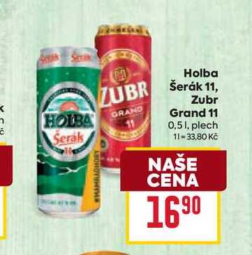 Zubr Grand 11 0,51, plech 