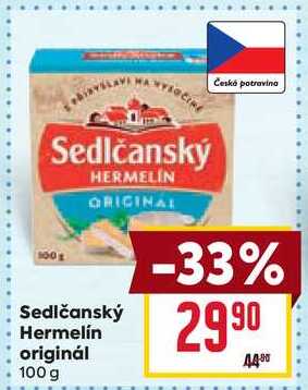 Sedlčanský Hermelín originál 100g