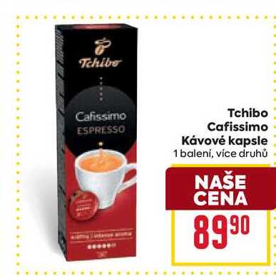 Tchibo Cafissimo Kávové kapsle 1 balení 