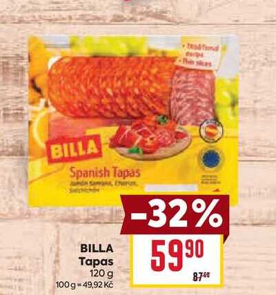 BILLA Tapas 120 g 
