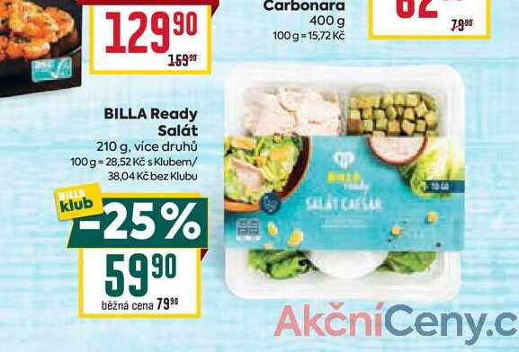 BILLA Ready Salát 210 g