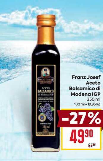 Franz Josef Aceto Balsamico di Modena IGP 250 ml