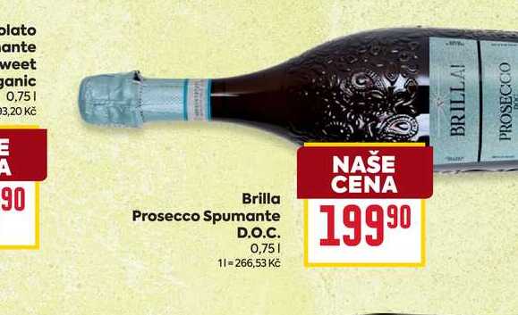 Brilla Prosecco Spumante D.O.C. 0,75l