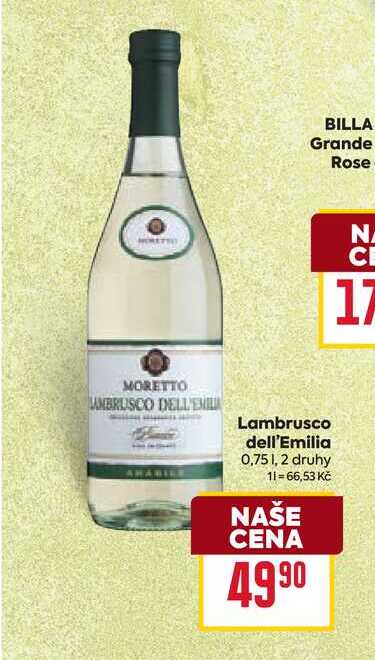 Lambrusco dell'Emilia 0,75l