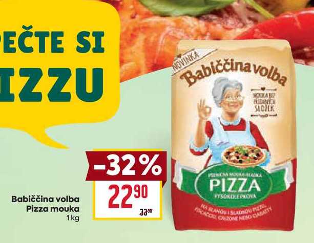 Babiččina volba Pizza mouka 1kg