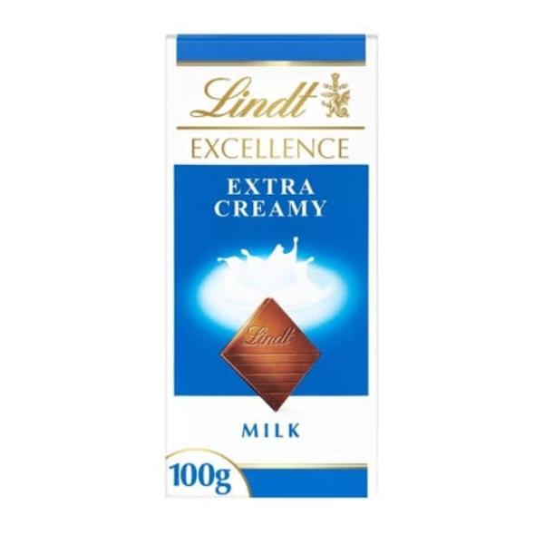 Lindt Excellence Extra jemná mléčná čokoláda