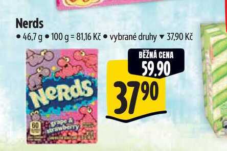 Nerds 46,7 g  