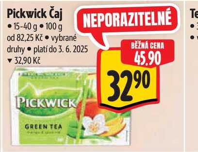 Pickwick Čaj  15-40 g 