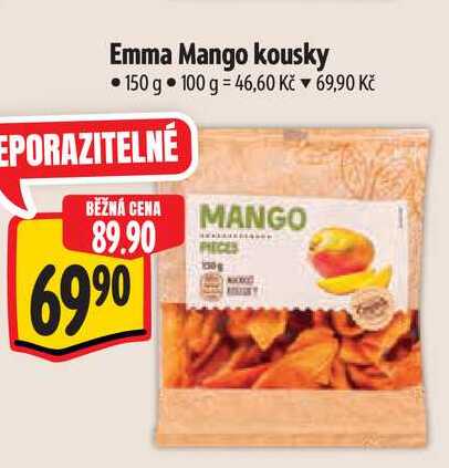 Emma Mango kousky 150 g 