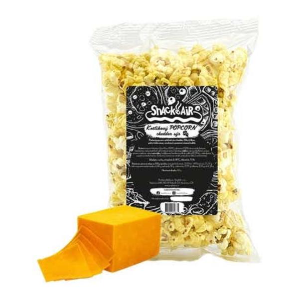 SnackAir Kotlíkový popcorn cheddar sýr