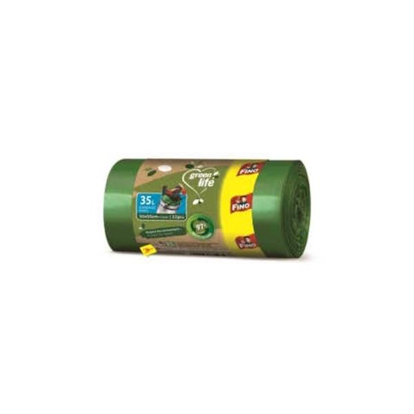 Fino Green Life recyklované zavazovací pytle na odpad 35l