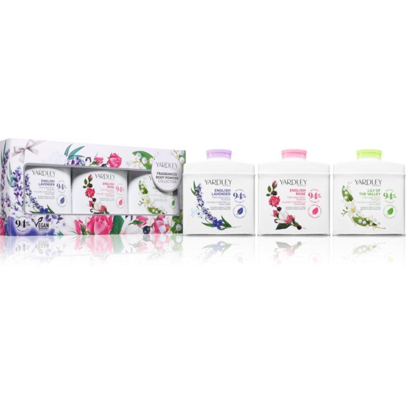 Yardley Fragranced Body Powder Collection sada pro ženy