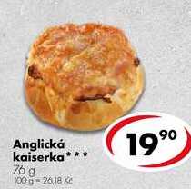 Anglická kaiserka, 76 g