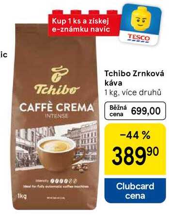 Tchibo Zrnková káva, 1 kg, více druhů 